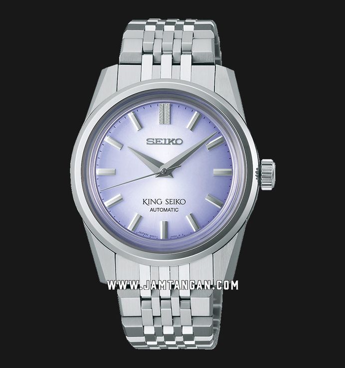 Seiko King Seiko SPB291J1 Automatic Gradient Purple Dial Stainless Steel Strap Special Edition