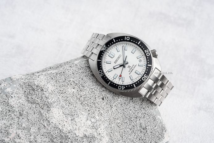 Seiko Prospex SPB313J1 Heritage Re-Interpretation Slim Willard White Dial Stainless Steel Strap
