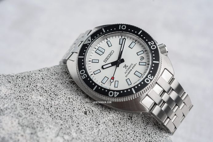Seiko Prospex SPB313J1 Heritage Re-Interpretation Slim Willard White Dial Stainless Steel Strap