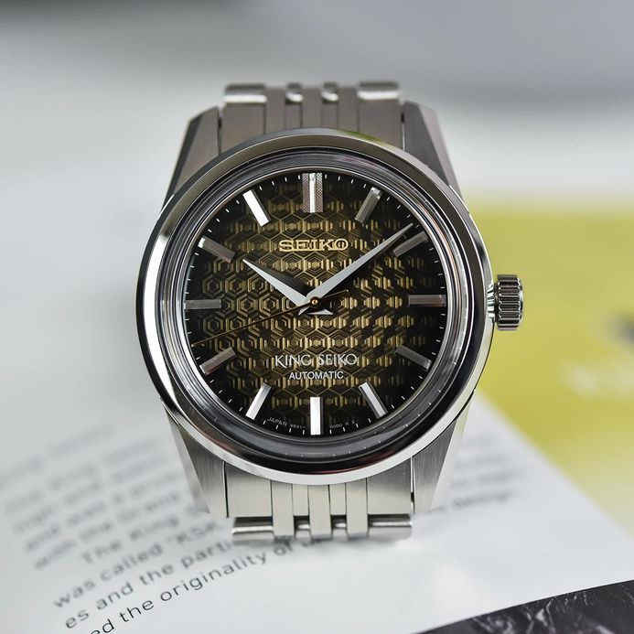 Seiko King Seiko SPB365J1 Kikkoumon Watchmaking 110th Anniversary St Steel Strap Limited Edition