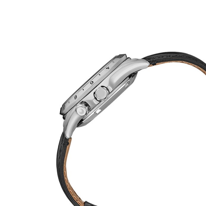 Seiko Prospex SPB379J1 Alpinist GMT Black Dial Black Leather Strap