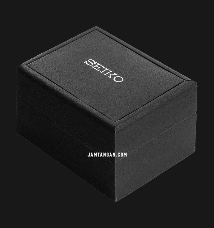 Seiko Prospex SPB383J1 Baby Marinemaster GMT Save the Ocean Black Dial Stainless Steel Strap