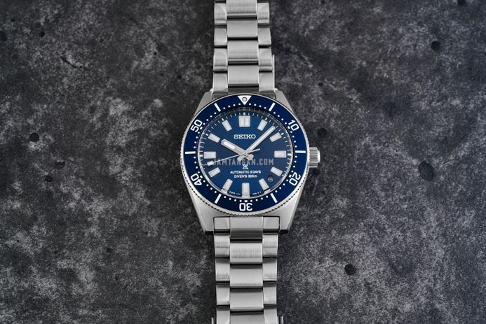 Seiko Prospex SPB451J1 New 62MAS 1965 Diver Facelift Blue Dial Stainless Steel Strap