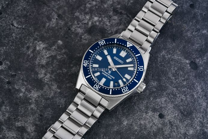 Seiko Prospex SPB451J1 New 62MAS 1965 Diver Facelift Blue Dial Stainless Steel Strap