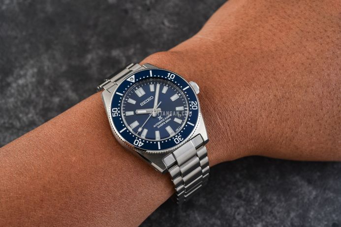 Seiko Prospex SPB451J1 New 62MAS 1965 Diver Facelift Blue Dial Stainless Steel Strap