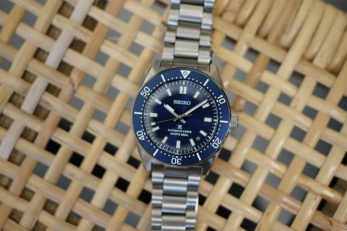 Seiko Prospex SPB451J1 New 62MAS 1965 Diver Facelift Blue Dial Stainless Steel Strap