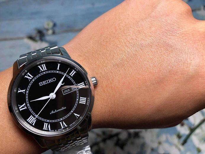 Seiko Presage SRP765 SRP765J1 Automatic Black Dial Stainless Steel