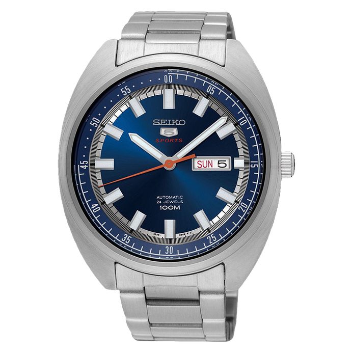 Seiko Sports SRPB15 SRPB15K1 Turtle Automatic Blue Dial