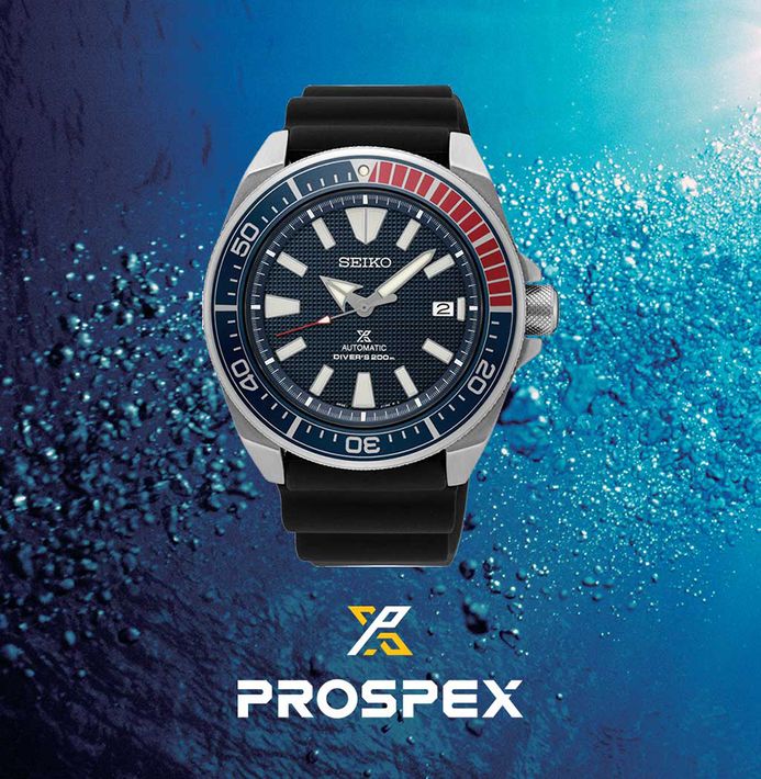 Seiko Prospex Samurai SRPB53 SRPB53K1 Automatic Divers Blue
