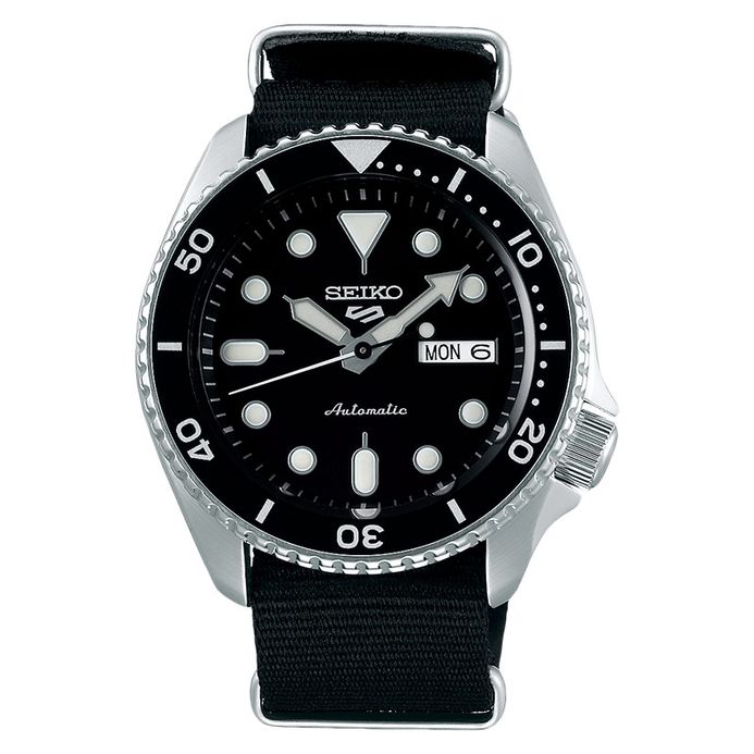 Seiko 5 Sports SRPD55K3 SKX Sports Style Automatic Black Dial