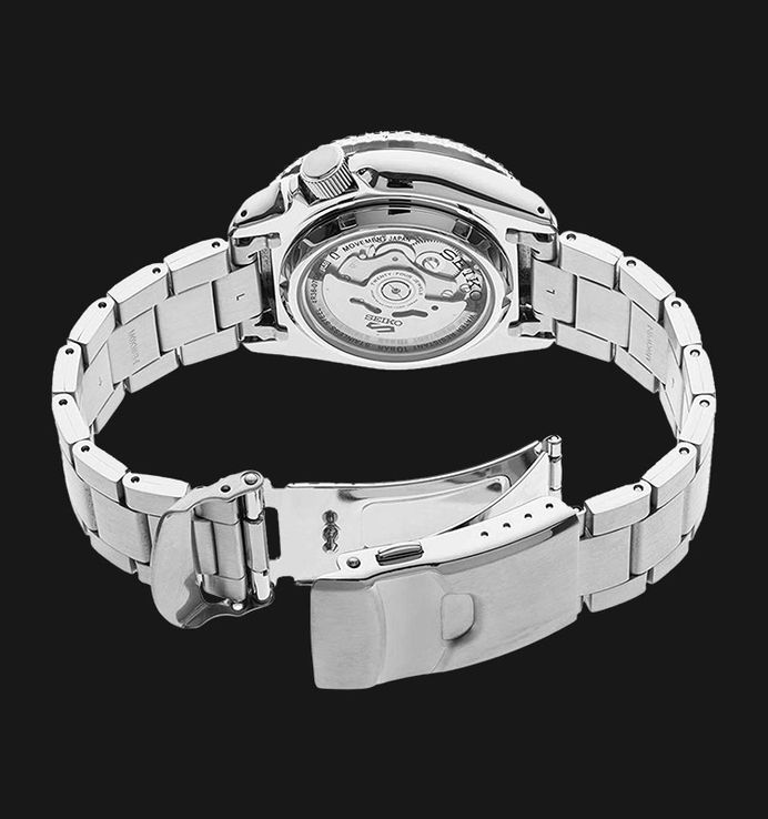 Seiko 5 Sports SRPD61K1 5KX SKX Sports Style Automatic Green Dial Stainless Steel Strap
