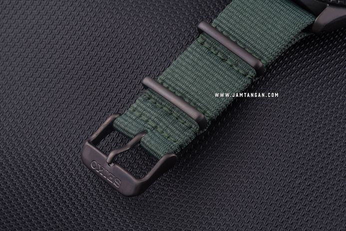 Seiko 5 Sports SRPD77K1 5KX Avocado SKX Sports Style Automatic Green Dial Green Nylon Strap