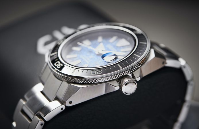 Seiko Prospex SRPE33K1 King Samurai Manta Ray Save The Ocean Stainless Steel Special Edition
