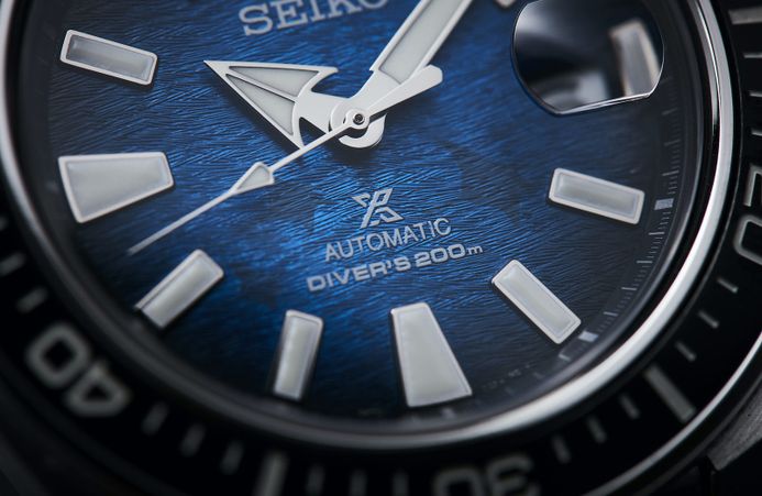 Seiko Prospex SRPE33K1 King Samurai Manta Ray Save The Ocean Stainless Steel Special Edition
