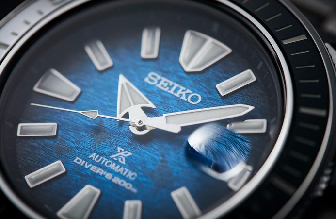 Seiko Prospex SRPE33K1 King Samurai Manta Ray Save The Ocean Stainless Steel Special Edition