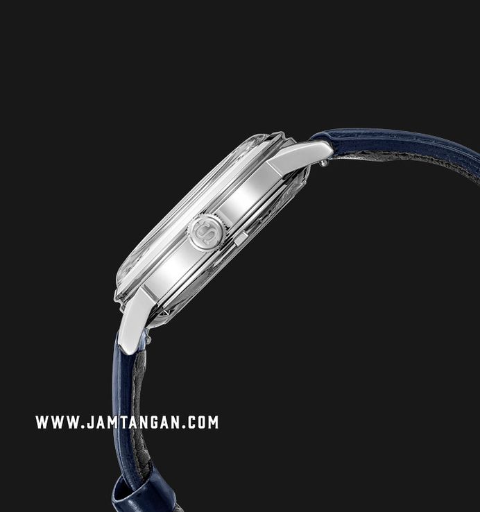 Seiko Presage SRPE43J1 Cocktail Old Clock Blue Dial Dark Blue Leather Strap