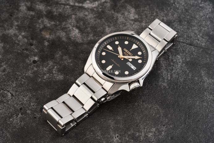 Seiko 5 Sports SRPE57K1 SKX Sports Style Automatic Black Dial Stainless Steel Strap