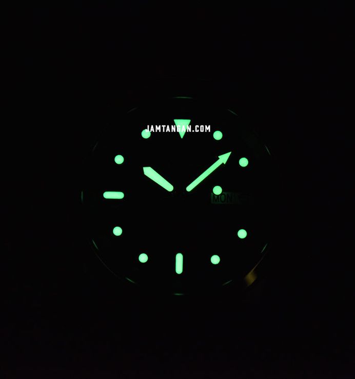 Seiko 5 Sports SRPE60K1 Black Dial Dual Tone Stainless Steel Strap