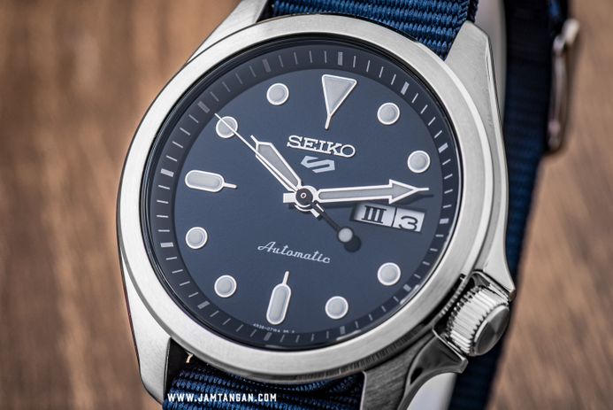 Seiko 5 Sports SRPE63K1 Sports Style Blue Dial Blue Nylon Strap
