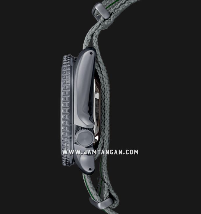 Seiko 5 Sports SRPF75K1 Naruto & Boruto Shikamaru Nara Model Dual Tone Nylon Strap Limited Edition