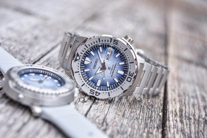 Seiko Prospex SRPG57K1 Save The Ocean Penguin Monster Automatic St. Steel Strap Special Edition