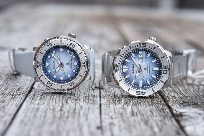 Seiko Prospex SRPG57K1 Save The Ocean Penguin Monster Automatic St. Steel Strap Special Edition