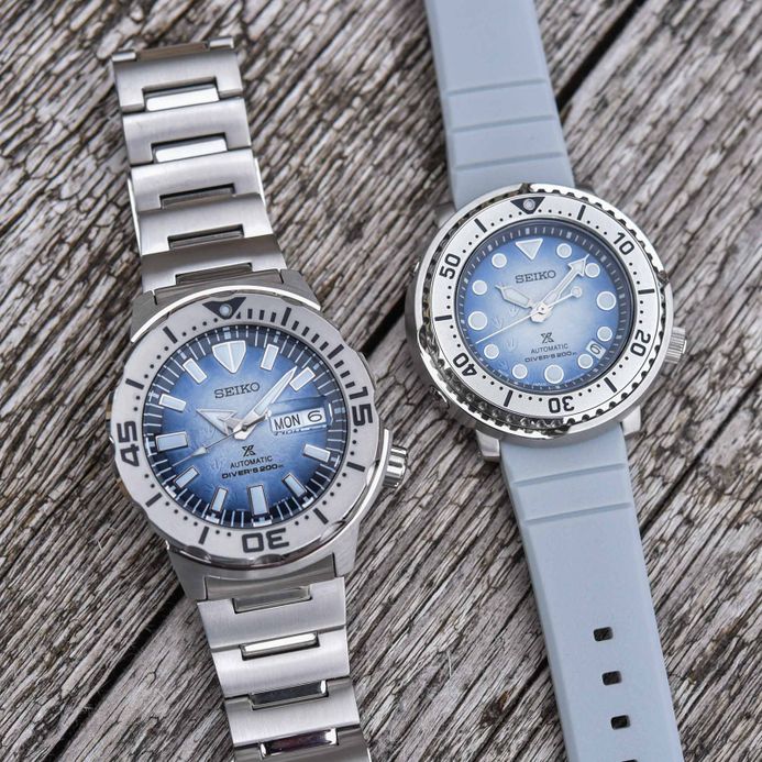 Seiko Prospex SRPG57K1 Save The Ocean Penguin Monster Automatic St. Steel Strap Special Edition