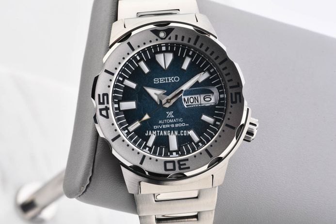 Seiko Prospex SRPH75K1 Monster Save The Ocean Automatic Divers 200M Stainless Steel SPECIAL EDITION