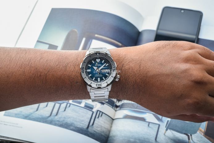 Seiko Prospex SRPH75K1 Monster Save The Ocean Automatic Divers 200M Stainless Steel SPECIAL EDITION
