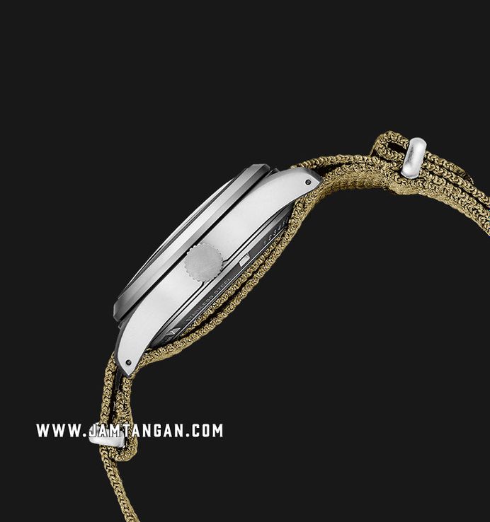 Seiko 5 Sports SRPJ83K1 Mid-Field Sports Style Automatic Men Beige Dial Beige Nylon Strap
