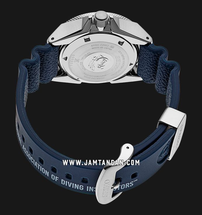 Seiko Prospex SRPJ93K1 King Samurai PADI Great Blue Dial Blue Silicone Strap Special Edition