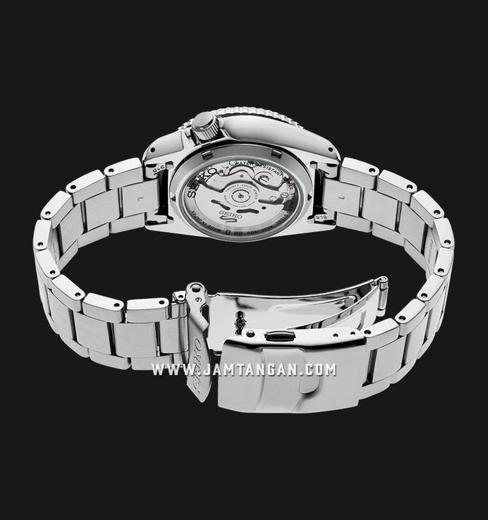 Seiko 5 Sports SRPK31K1 5KX Midi SKX Sports Style Beige Dial Stainless Steel Strap