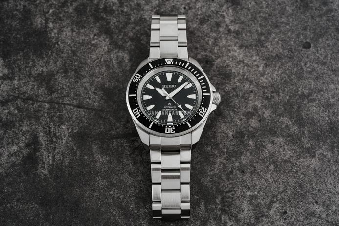 Seiko Prospex SRPL13K1 Diver Samurai Shog-Urai Black Dial Stainless Steel Strap