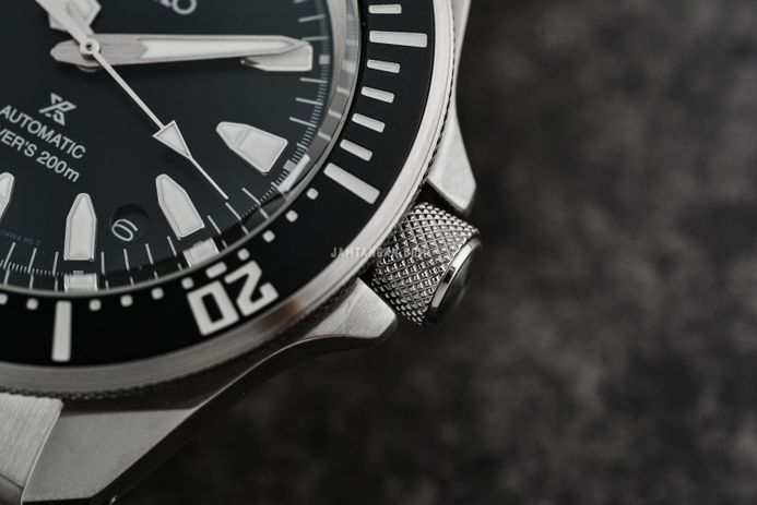 Seiko Prospex SRPL13K1 Diver Samurai Shog-Urai Black Dial Stainless Steel Strap