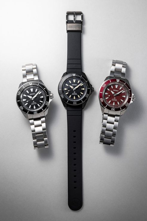 Seiko Prospex SRPL13K1 Diver Samurai Shog-Urai Black Dial Stainless Steel Strap
