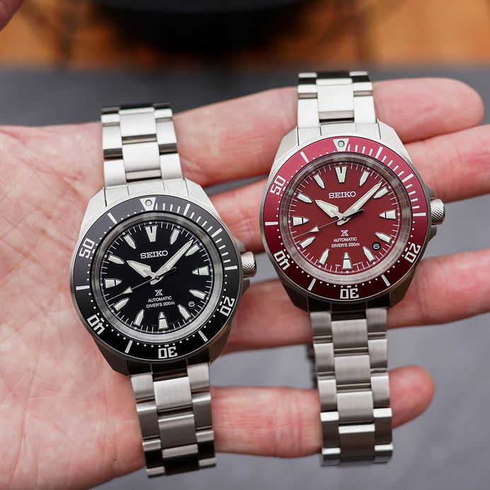 Seiko Prospex SRPL13K1 Diver Samurai Shog-Urai Black Dial Stainless Steel Strap
