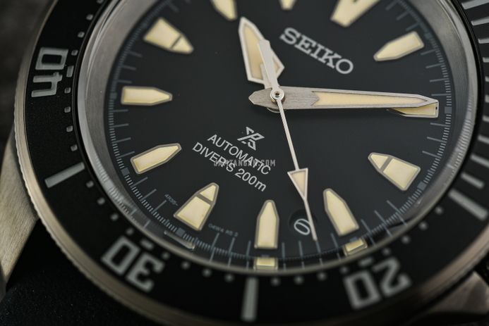 Seiko Prospex SRPL15K1 Diver Samurai Shog-Urai Black Dial Black Silicone Strap