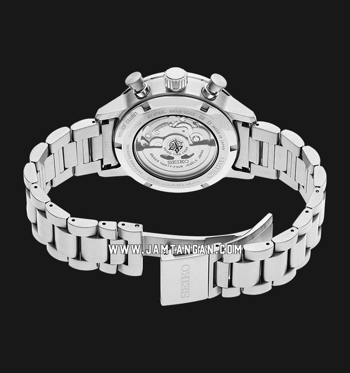 Seiko Prospex SRQ035J1 Speedtimer Mechanical Chronograph Stainless Steel Strap LIMITED EDITION