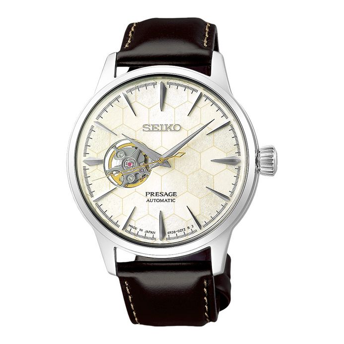 Seiko Presage SSA409 SSA409J1 Cocktail Star Bar Open Heart Dial