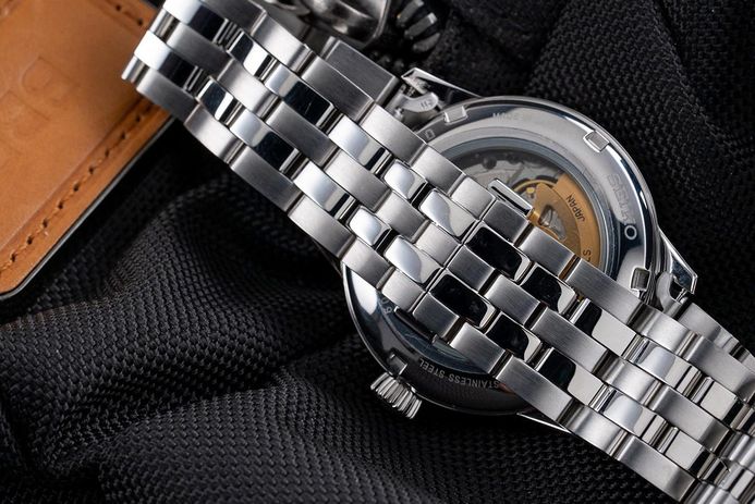 Seiko Presage SSA439J1 Cocktail Time Blue Acapulco Automatic Blue Dial Stainless Steel Strap