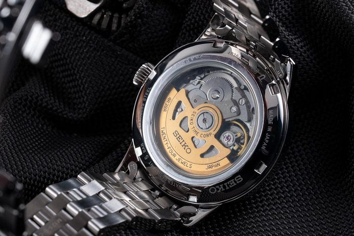 Seiko Presage SSA439J1 Cocktail Time Blue Acapulco Automatic Blue Dial Stainless Steel Strap