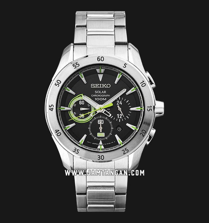 Jam seiko solar chronograph shop