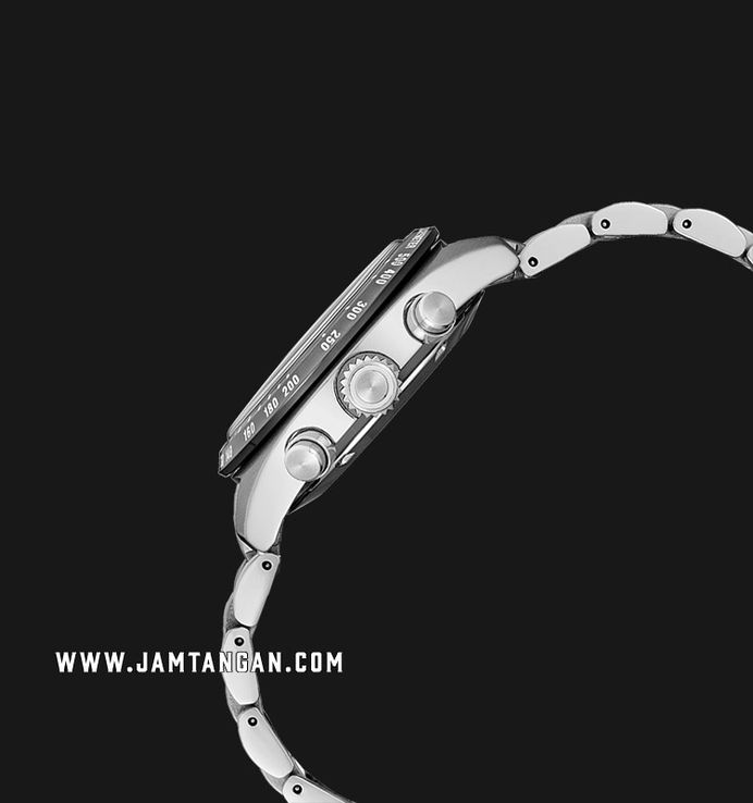 Seiko Prospex SSC813P1 Speedtimer SeiTona Panda Solar Chronograph White Dial Stainless Steel Strap