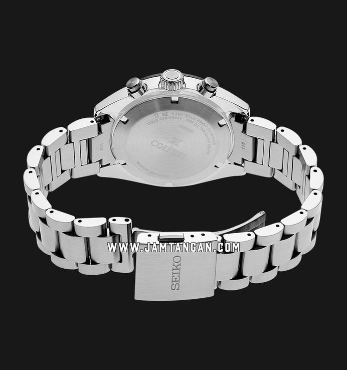 Seiko Prospex SSC819P1 Speedtimer Solar Chronograph Black Dial Stainless Steel Strap