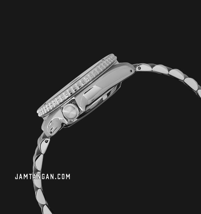 Seiko 5 Sports SSK033K1 SKX Series Automatic GMT Silver Dial Stainless Steel Strap