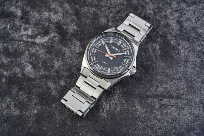 Seiko Classic SUR507P1 Essentials Grey Dial Stainless Steel Strap