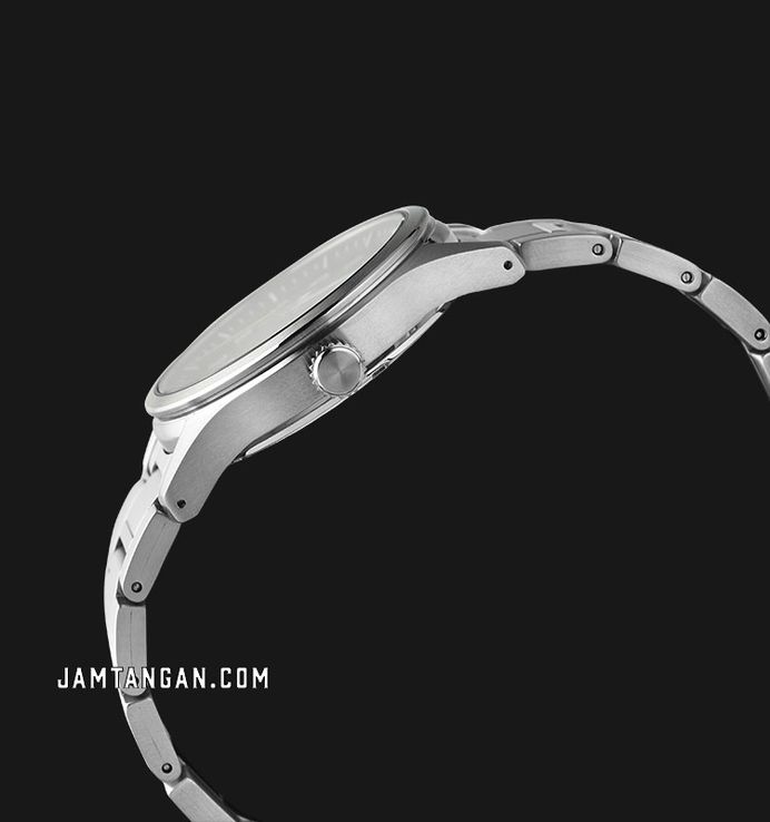Seiko SUR569P1 Discover More Men Black Dial Stainless Steel Strap