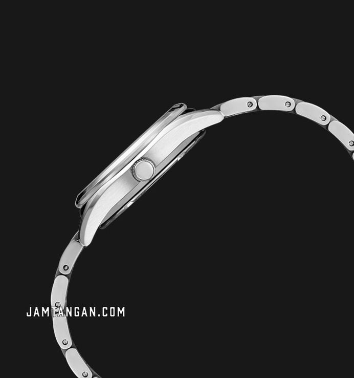 Seiko Ladies SUR579P1 Discover More Crystal Mother Of Pearl Dial Stainless Steel Strap