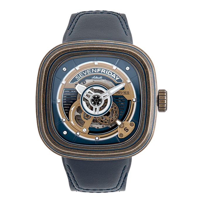 Seven Friday Watch Leather Strap SEVENFRIDAY P-Series PS1/04 Yacht