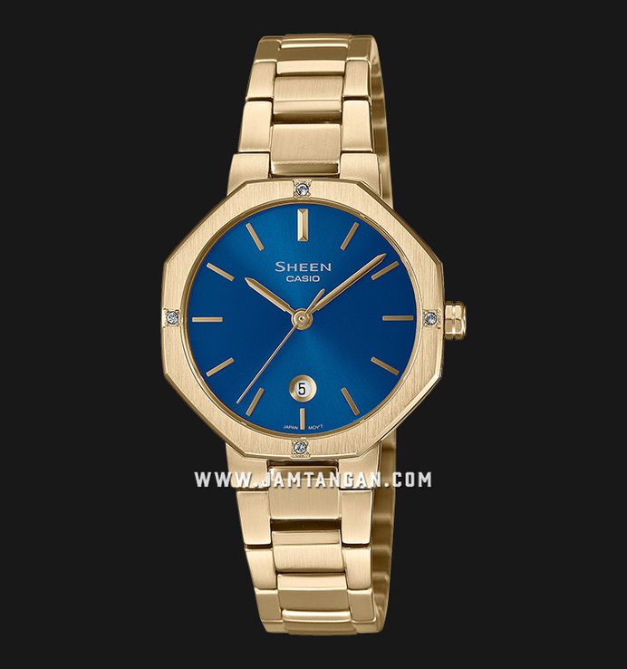 Casio sheen blue dial top